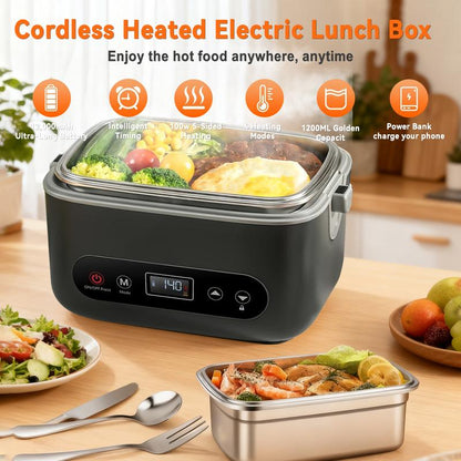 Electric Heating Lunch Box for Office Car & Outdoor Use
