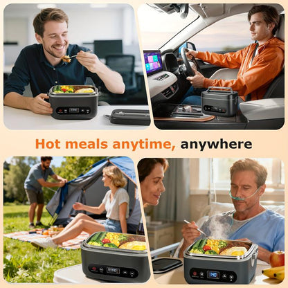 Electric Heating Lunch Box for Office Car & Outdoor Use