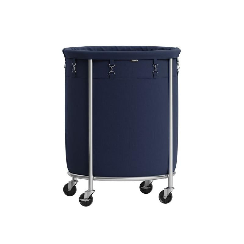 Laundry Basket with Wheels, Rolling Laundry Hamper Cart